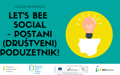Let’s BEE social – Postani (društveni) poduzetnik!
